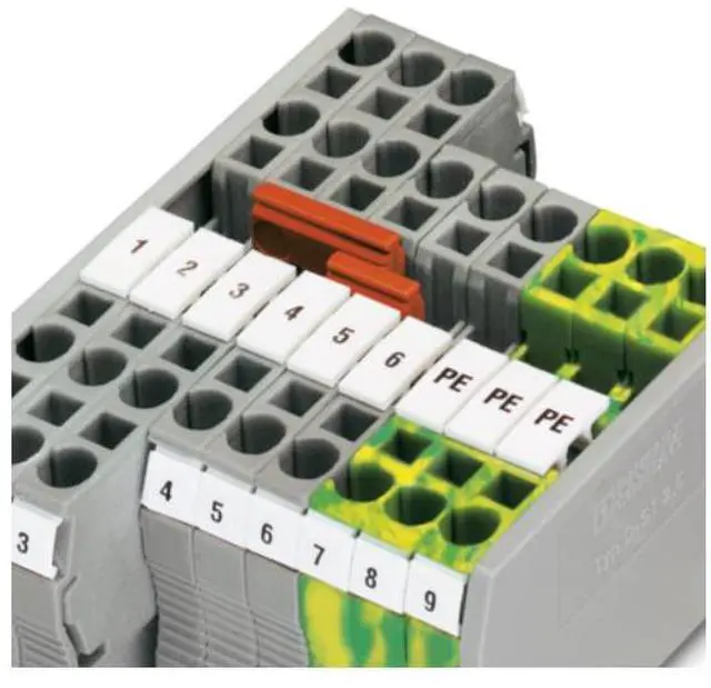 Alt view image 6 of 7 - Phoenix FBS4-5- Terminal Insert-Pull Plug Bridge Connector Shorting Strip Connector Piece