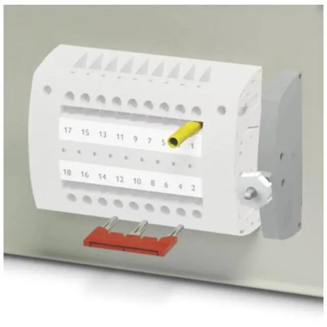 Alt view image 5 of 7 - Phoenix 50 pieces per pack. Terminal accessories - blue shorting pieces for bridging FBS 3-5 BU.