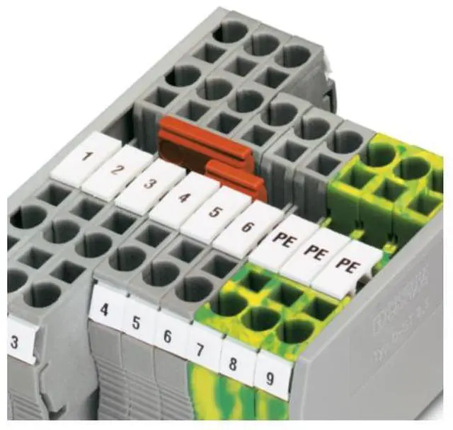 Alt view image 6 of 7 - Phoenix 50 pieces per pack. Terminal accessories - blue shorting pieces for bridging FBS 3-5 BU.