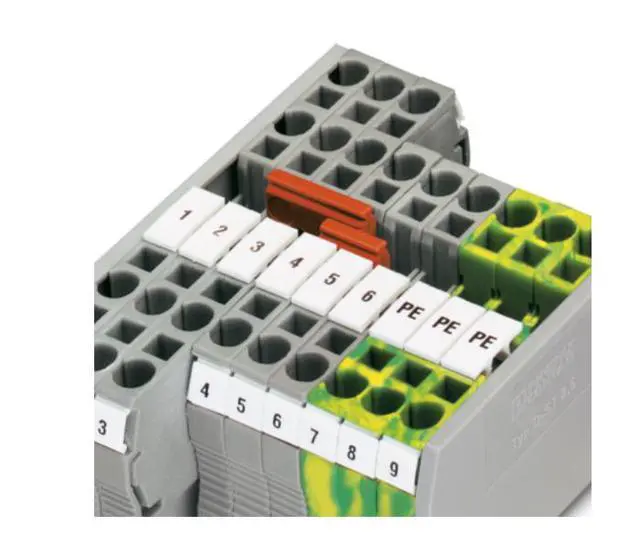 Alt view image 6 of 7 - Phoenix 10 pieces per pack FBS 10-8 - Plug-in type bridge connector shorting piece