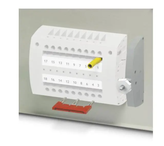 Alt view image 5 of 7 - Phoenix 10 pieces per pack FBS 10-8 - Plug-in type bridge connector shorting piece