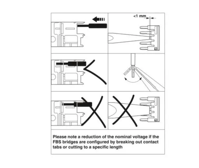 Alt view image 7 of 7 - Phoenix 10 pieces per pack FBS 10-8 - Plug-in type bridge connector shorting piece