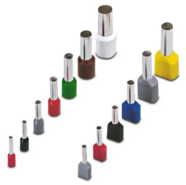 Alt view image 2 of 6 - Phoenix copper-nose cold-pressed tube-type insulation European standard AI4-10OG - Complete package, 100 pieces per package