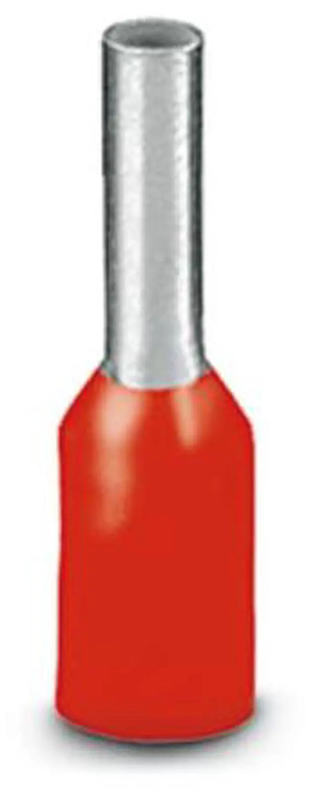 Main image of Phoenix 100 pieces per pack AI 1-6 RD - Cold Pressed Head Line Nose Insulation Terminal