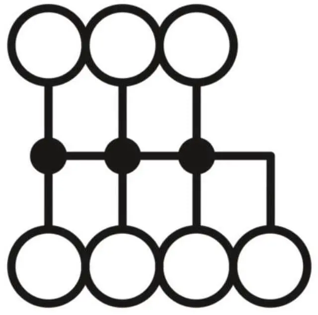 Alt view image 7 of 7 - Phoenix terminal block with one input and multiple outputs for wires PTFIX 6/6X2.5-NS35AGY - sold in individual pieces