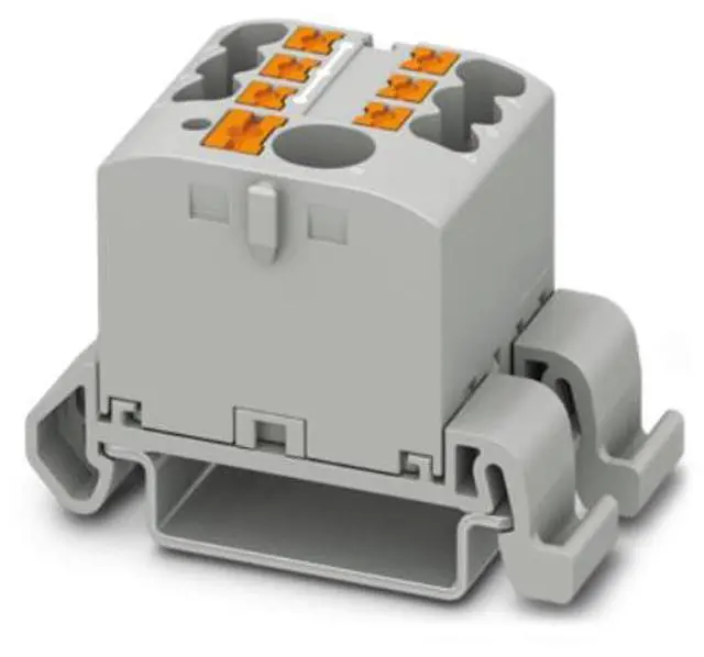 Main image of Phoenix terminal block with one input and multiple outputs for wires PTFIX 6/6X2.5-NS35AGY - sold in individual pieces