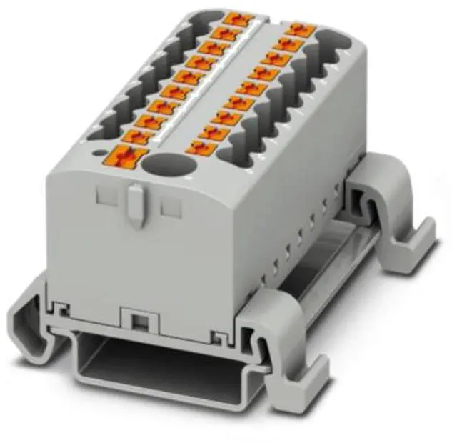 Main image of Phoenix PTFIX 6/18X2.5-NS35A splitter wiring board wiring terminals