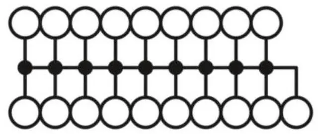 Alt view image 7 of 7 - Phoenix PTFIX 6/18X2.5-NS35A splitter wiring board wiring terminals