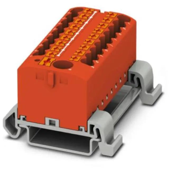 Main image of Phoenix terminal block PTFIX 6/18X2.5-NS35A RD - Distribution panel for wiring