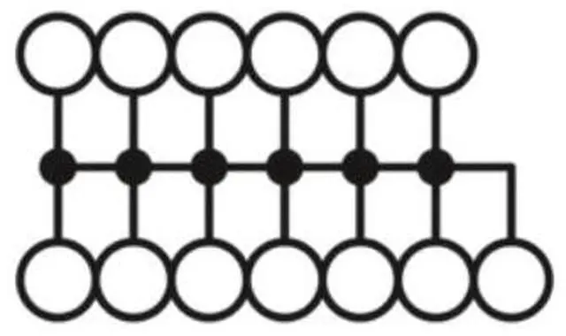 Alt view image 7 of 7 - Phoenix terminal block rail PTFIX6/12X2.5-NS35A RD wiring board splitter