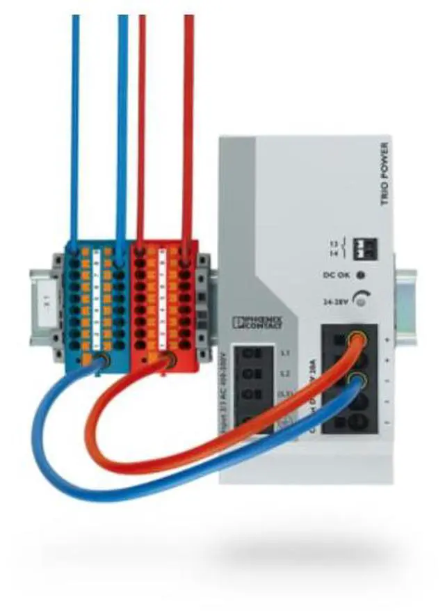 Alt view image 5 of 7 - Phoenix terminal splitter PTFIX18X2.5-NS35A GY- wiring board