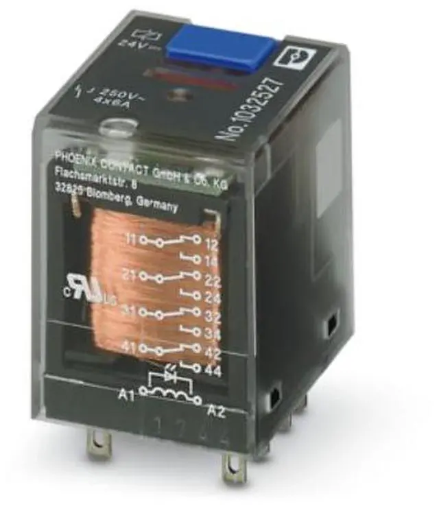 Main image of Phoenix Relay Combo Kit REL-IR-BL/L-24DC/4X21