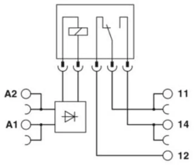 Alt view image 6 of 7 - Phoenix PLC-RSC-12DC/21 - Relay Module Kit