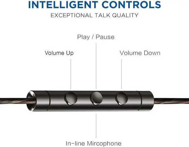 Alt view image 6 of 7 - 1MORE Quad Driver in-Ear Earphones Hi-Res High Fidelity Headphones Warm Bass, Spacious Reproduction, High Resolution, Mic in-Line Remote Smartphones/PC/Tablet - Silver/Gray