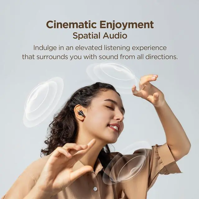 Alt view image 4 of 7 - 1MORE PistonBuds PRO Q30 True Wireless Active Noise Canceling Headphones