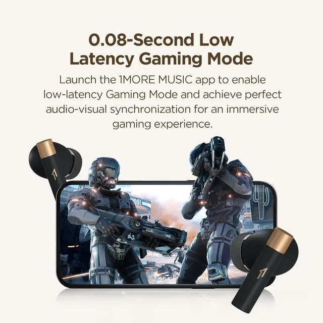 Alt view image 6 of 7 - 1MORE PistonBuds PRO Q30 True Wireless Active Noise Canceling Headphones