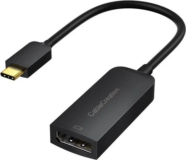 Main image of CableCreation 8K USB C to DisplayPort Adapter, 40G Type C to Display Port,USB-C to DP 1.4 [8K@60Hz, 4K@144Hz] HDR, Thunderbolt 4/3 Compatible with Valve Index, MacBook, iPhone 15, XPS, Oculus Rift S
