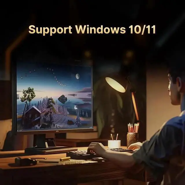 Alt view image 6 of 7 - 2.5G PCIe Ethernet Card with Intel I226 Chip, 2500Mbps Gigabit Network Adapter to PCIE X4 X8 X16 NIC for Windows 10/11, Windows Server 2019/2022; Linux