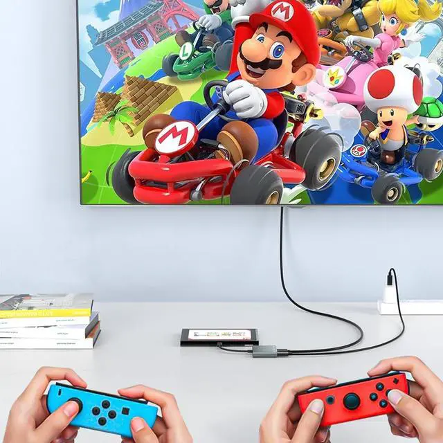 Alt view image 6 of 7 - USB C to HDMI Multiport Adapter with Charging Port, USB C Laptop Docking Stations for Monitor Extend Display, USB-C to USB-A Converter 10Gbps, USBC 4K HDMI Hub Dongle for Mac iPad pro MacBook Laptop