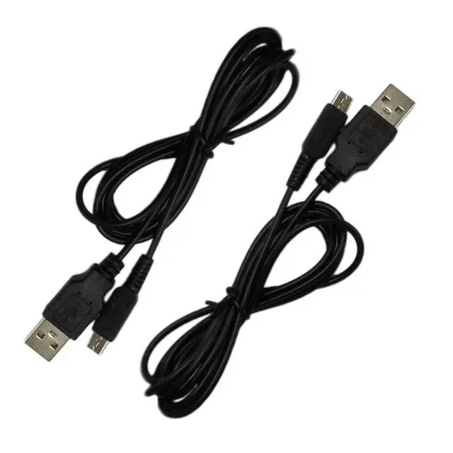 Alt view image 4 of 6 - Zigmoon hair 2-Pack New 3DS New 2DS DSi Charging Cable Power USB Charger Cord Compatible with Nintendo New 3DS/3DS,New 3DS XL/3DS XL,New 2DS/2DS XL/2DS/DSi/DSi XL,New 2DS XL Ndsi (Red)
