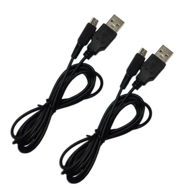 Alt view image 6 of 6 - Zigmoon hair 2-Pack New 3DS New 2DS DSi Charging Cable Power USB Charger Cord Compatible with Nintendo New 3DS/3DS,New 3DS XL/3DS XL,New 2DS/2DS XL/2DS/DSi/DSi XL,New 2DS XL Ndsi (Red)