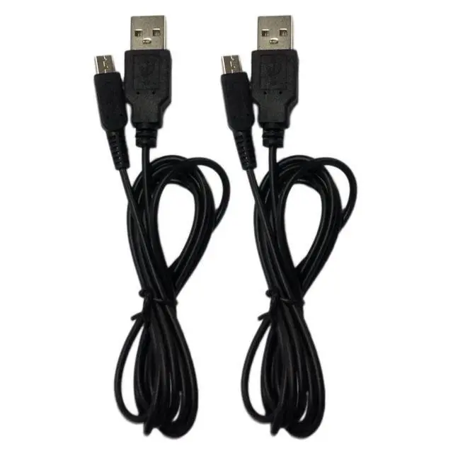 Alt view image 5 of 6 - Zigmoon hair 2-Pack New 3DS New 2DS DSi Charging Cable Power USB Charger Cord Compatible with Nintendo New 3DS/3DS,New 3DS XL/3DS XL,New 2DS/2DS XL/2DS/DSi/DSi XL,New 2DS XL Ndsi (Red)