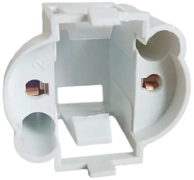 Alt view image 4 of 6 - 4-PCS G23 GX23 Lamp Holder 2 Pin H Tube Energy-Saving LED Horizontal Plug in Lamp Socket G23 Two Needle Plug Light Base