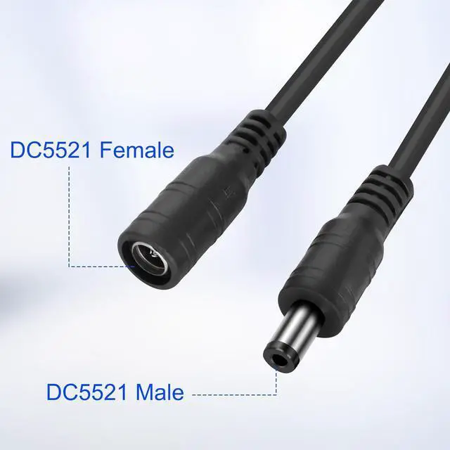 Alt view image 3 of 6 - DC5521 Fan Speed Control Regulator,DC 5.5mmx2.1mm Male Output to Female Input Fan Speed Control Knob PWM Adjust Wind Speed Module for 5-24V Fans, Motors, and Water Pumps