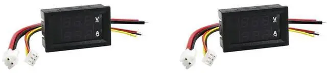 Main image of 0.28" Digital Voltmeter Ammeter DC 100V 10A Amp Voltage Current Volt Amp Meter Current Tester 3 Bits Dual LED Display DC Dual Display Digital Voltage Ammeter