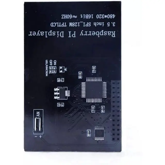 Alt view image 5 of 5 - 3.5 inch TFT LCD Display SPI 128MHz 60Hz TFT Monitor 480 x 320 Color Touch Screen Module with Touch Pen Compatible with Raspberry Pi 4B/3B/3B+