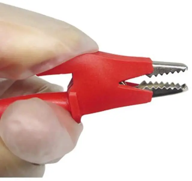 Alt view image 5 of 6 - 5PCS Alligator Clips Test Leads Dual Ended Crocodile Wire Cable with Insulators Clips Test Flexible Copper Cable for Electrical Testing 3.3ft/1m 5 Colors