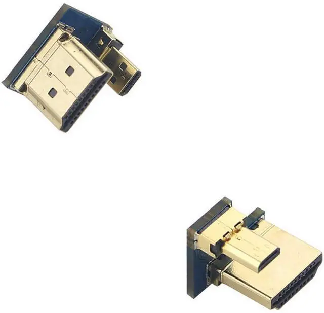 Alt view image 6 of 6 - 2pcs HDMI Adapter Compatible with Touch Screen Module to Raspberry Pi 3B/4B, HDMI to HDMI, Micro HDMI to HDMI Adapter Module
