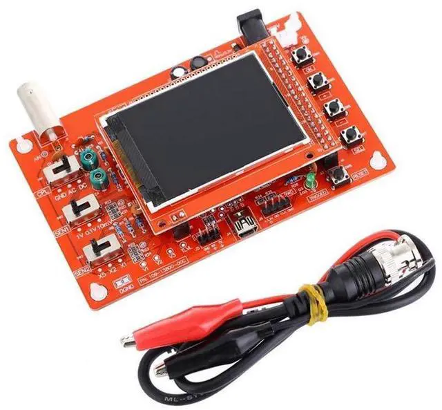 Alt view image 5 of 6 - DSO138 Oscilloscope DIY Kit Handheld Digital Oscilloscope 1msps Real-Time Sampling Rate