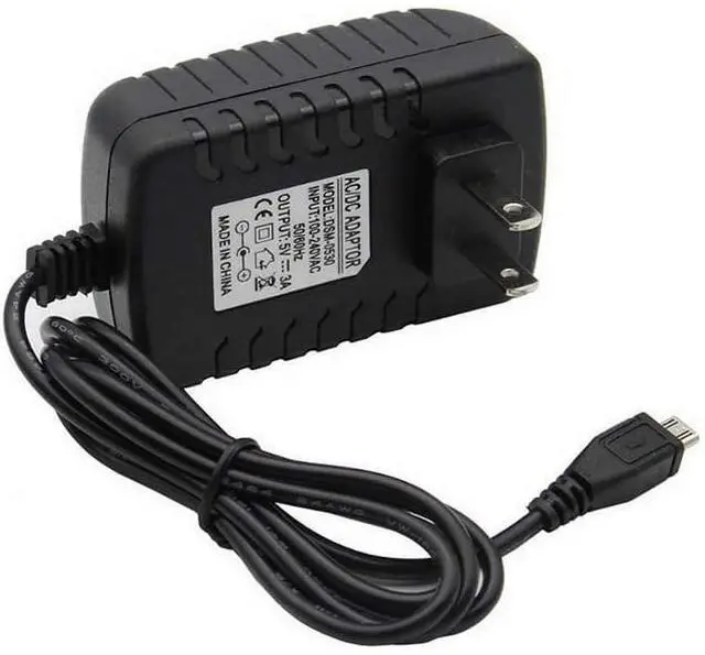 Alt view image 2 of 4 - 5V 3A AC Adapter Power Supply Micro USB Interface Cable Compatible with Raspberry Pi 3B/3B+/Zero