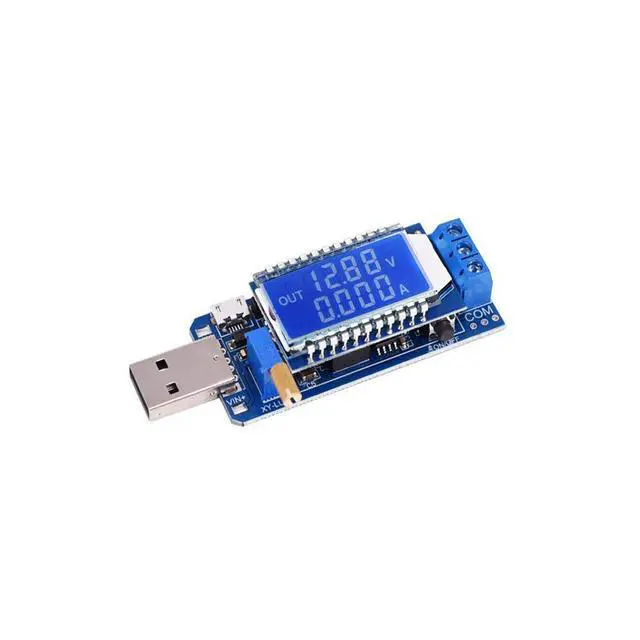 Alt view image 4 of 5 - DC-DC USB Step-Up/Step-Down Power Module LCD Display Power Supply Voltage Regulator Module 5V to 3.3V 9V 12V 24V