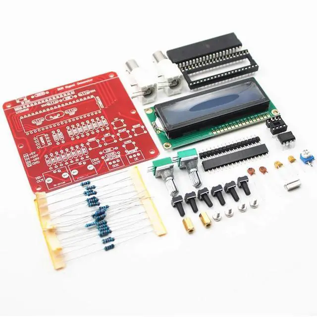 Alt view image 4 of 4 - DDS Function Signal Generator Module DIY Kit DDS Signal Frequency 1~65535HZ Adjustable Frequency Step Value Pulse Sine Wave Triangle Wave