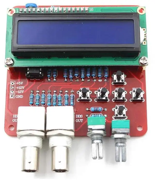 Alt view image 3 of 4 - DDS Function Signal Generator Module DIY Kit DDS Signal Frequency 1~65535HZ Adjustable Frequency Step Value Pulse Sine Wave Triangle Wave