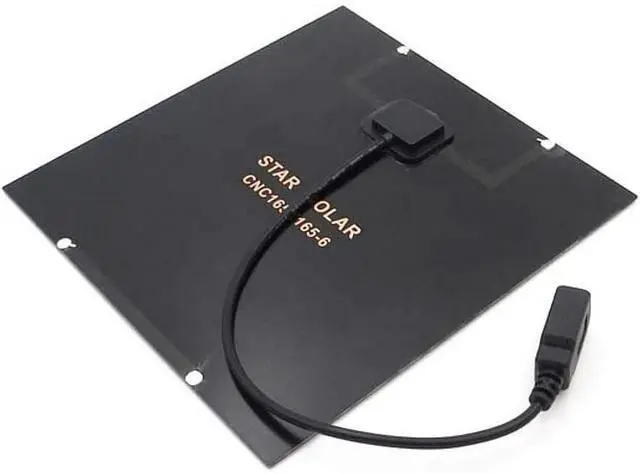 Alt view image 5 of 6 - USB Attached Polysilicon Solar Panel Glue Solar Cell Battery Charger DIY Solar Product Mini Small Solar Panel Module Kit Polycrystalline Silicon Encapsulated in Waterproof Resin