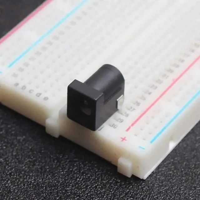 Alt view image 5 of 6 - 10PCS 2.1mm x 5.5mm Connector 3 Pins PCB Mounting Female DC Power Barrel Jack DC Power Socket