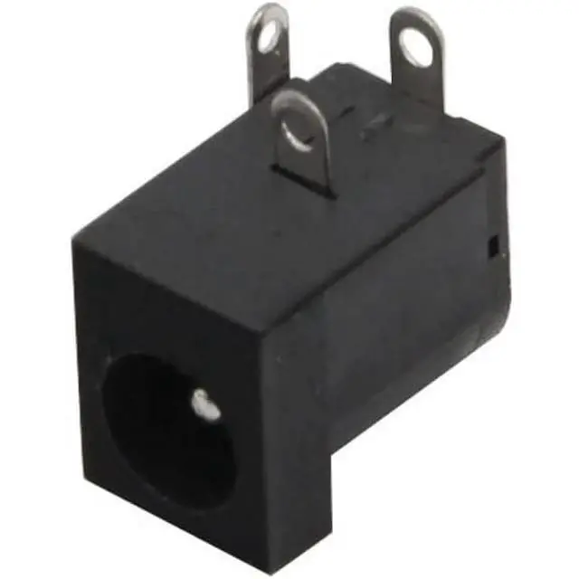 Alt view image 2 of 6 - 10PCS 2.1mm x 5.5mm Connector 3 Pins PCB Mounting Female DC Power Barrel Jack DC Power Socket