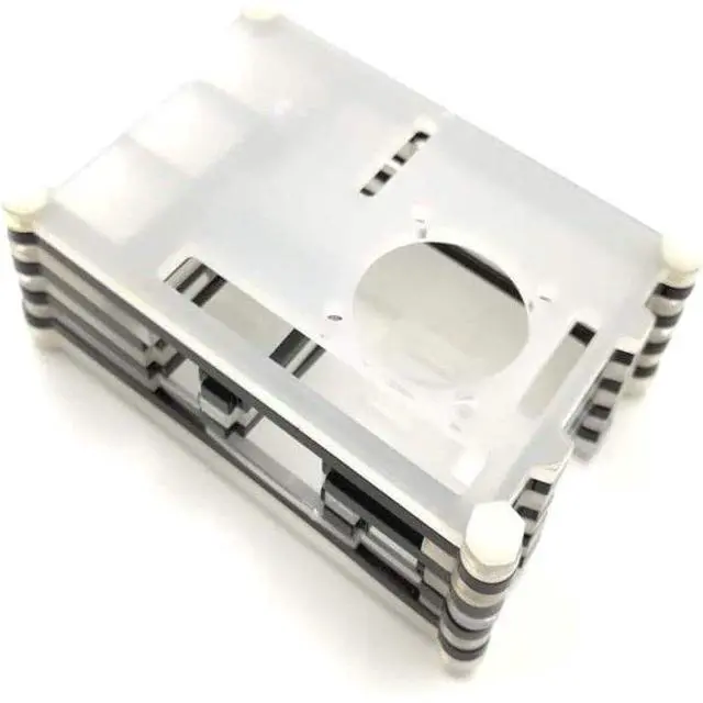 Alt view image 6 of 6 - Acrylic Case Experimental PlatCompatible withm Base-Plate Compatible with Raspberry Pi 2/3/3B+