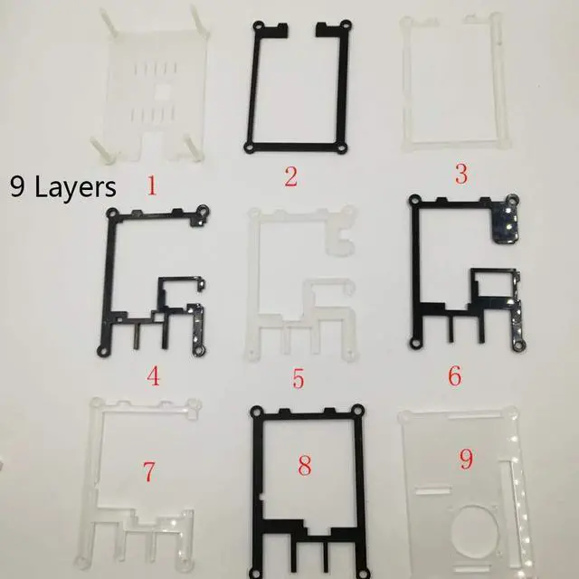 Alt view image 5 of 6 - Acrylic Case Experimental PlatCompatible withm Base-Plate Compatible with Raspberry Pi 2/3/3B+