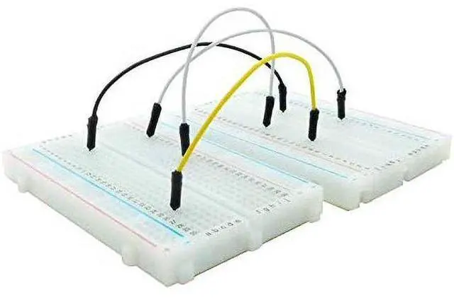 Alt view image 5 of 5 - Breadboad Solderless Prototype PCB Board Kit MB-102 Breadboard Kit 830 Point Solderless Prototype Board kit