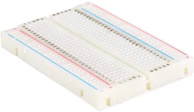 Alt view image 3 of 5 - Breadboad Solderless Prototype PCB Board Kit MB-102 Breadboard Kit 830 Point Solderless Prototype Board kit