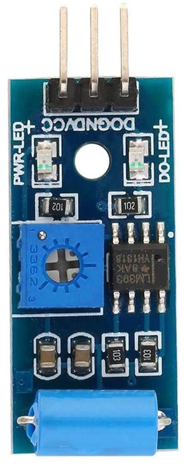 Alt view image 3 of 6 - 2pcs SW-420 Vibration Sensor Module Vibration Switch Alarm Sensor Module Compatible with Aduino