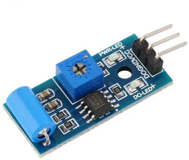 Alt view image 2 of 6 - 2pcs SW-420 Vibration Sensor Module Vibration Switch Alarm Sensor Module Compatible with Aduino