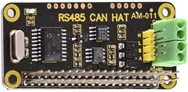 Main image of RS485 CAN HAT for Raspberry Pi ZERO/3B+/4B RS485 Communication 1-Way CAN Adapter Board Expansion Board Transceiver Module