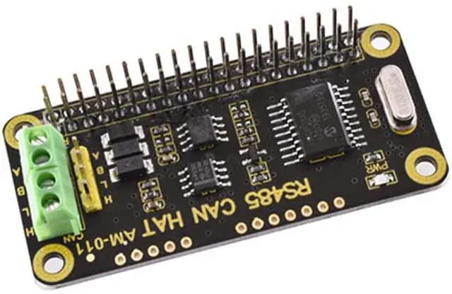Alt view image 5 of 5 - RS485 CAN HAT for Raspberry Pi ZERO/3B+/4B RS485 Communication 1-Way CAN Adapter Board Expansion Board Transceiver Module
