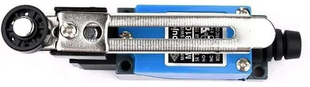 Alt view image 3 of 4 - 4pcs Limit Switch ME-8108 AC 250V Limit Adjustable Roller Lever Rocker Arm self-Reset Limit Switch 1 NC 1NO