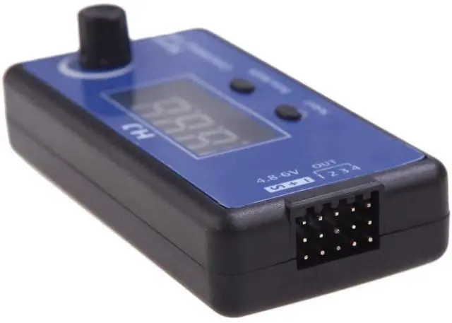 Alt view image 4 of 6 - Digital Servo Tester ESC Consistency Tester Compatible with RC Helicopter Airplane Car